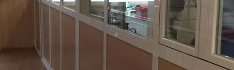 Divisiones en Aluminio - Fachadas en Vidrio Templado